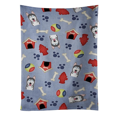 Carolines Treasures Dog House Collection Alaskan Malamute Kitchen Towel BB3997KTWL